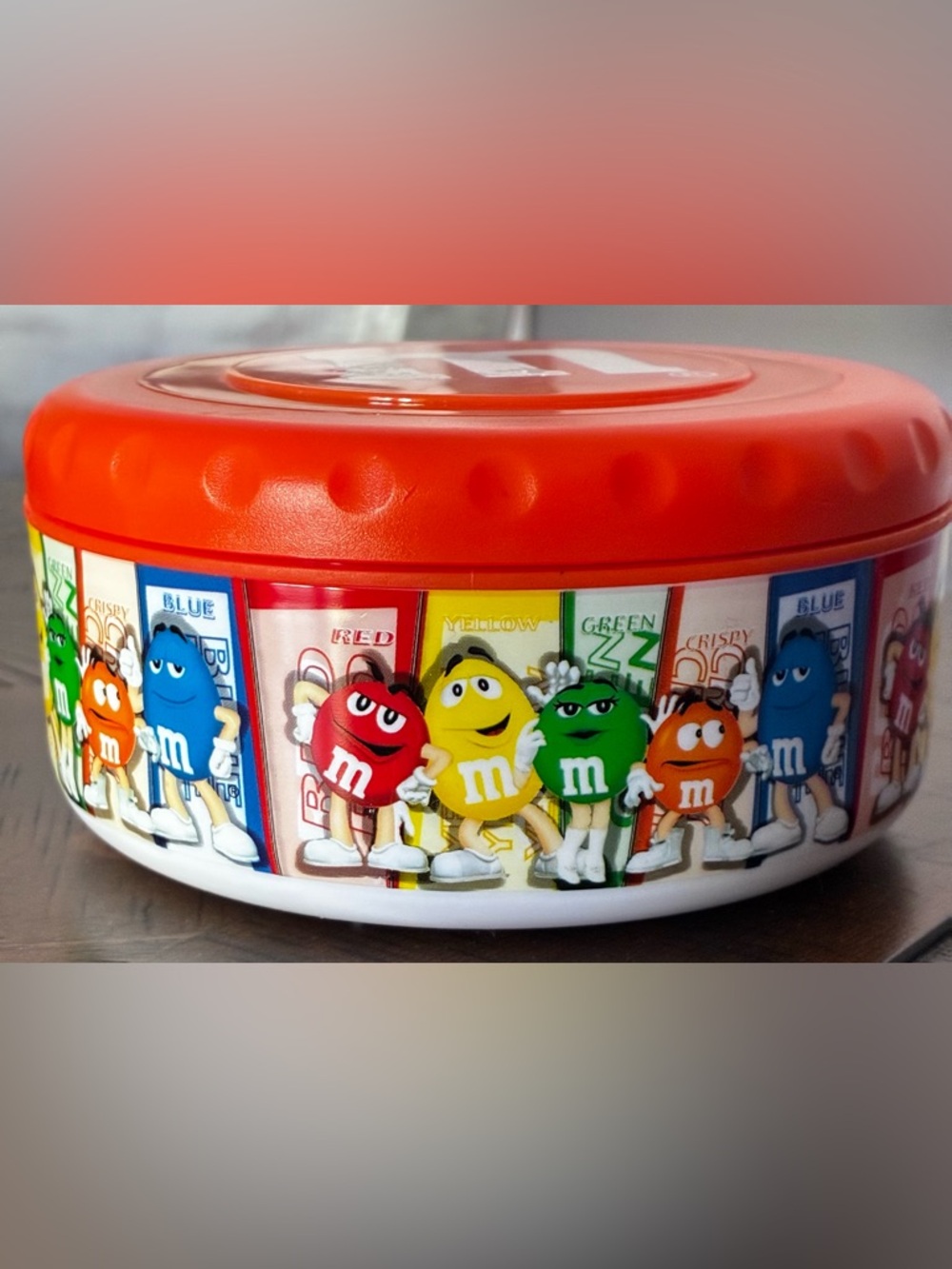 M&M'S Red-Lidded Collectible Insulated Soup  Container